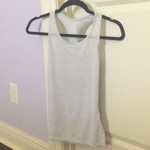 Pale Blue Nike Razorback Athletic Top